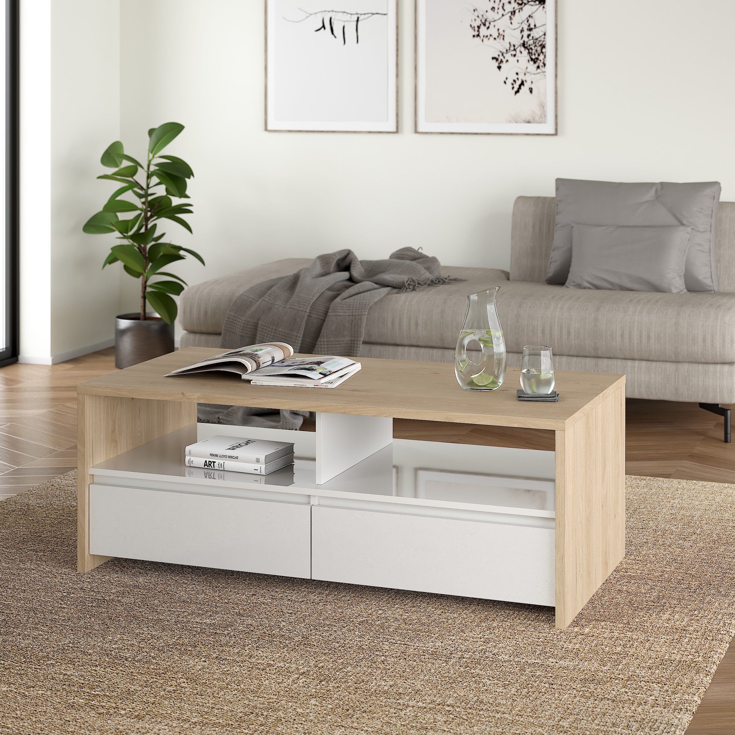 CUBO | שולחן סלון מלבני 120/60 ס"מ - Image 2