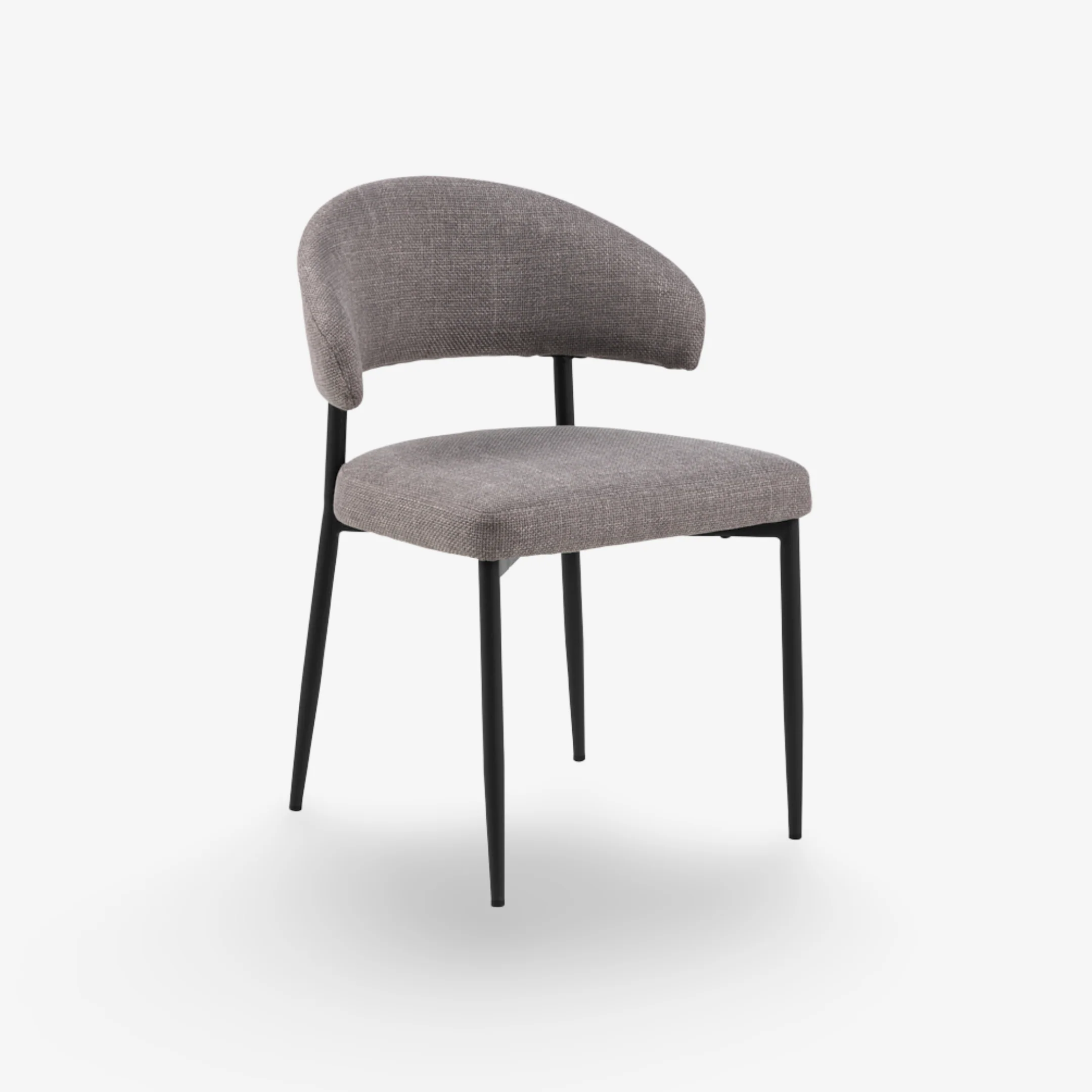 DECAGON | כיסא מודרני מרופד עם גב מעוגל