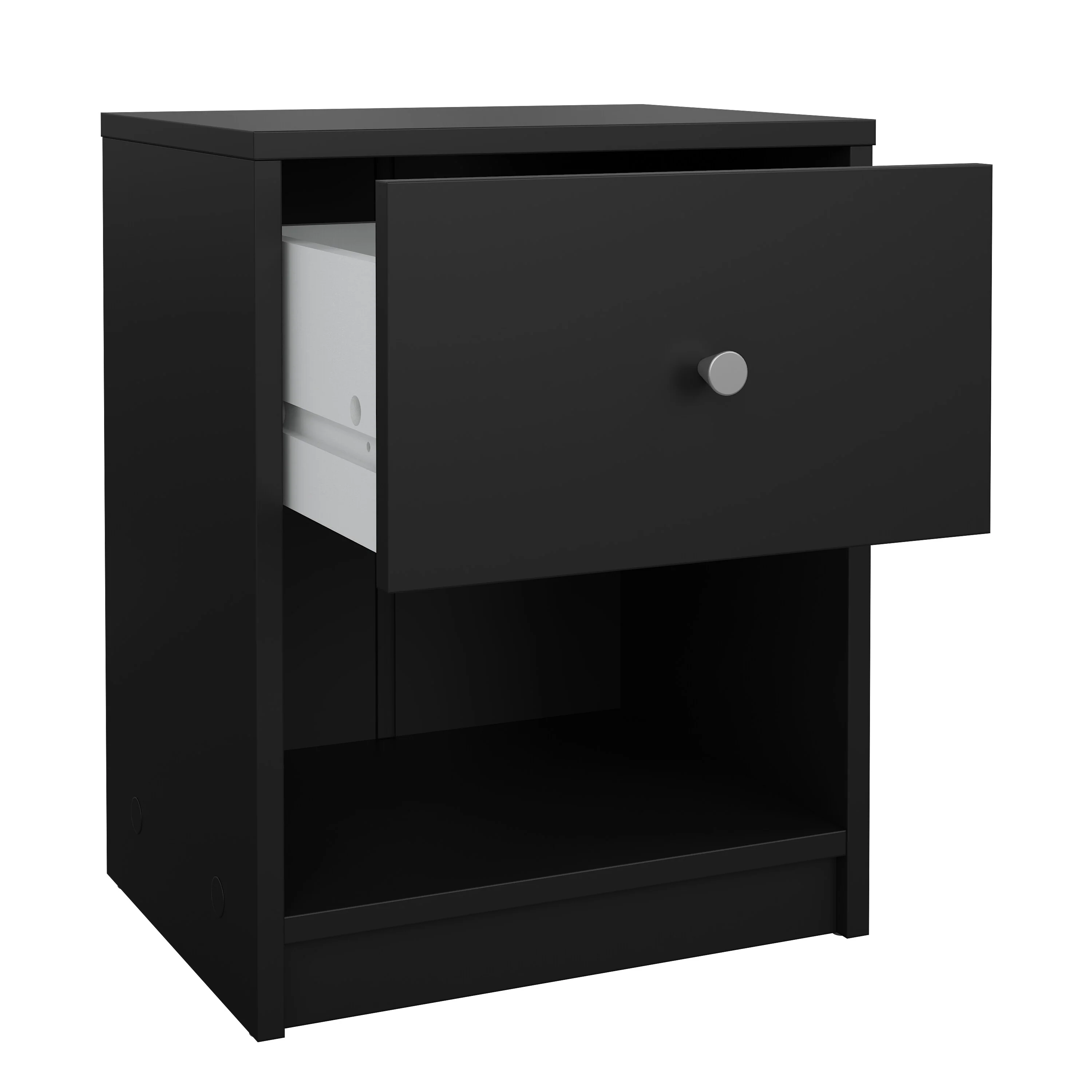 GEM | שידת לילה 38/30 ס"מ, עם מגירה ומדף פתוח - Image 4