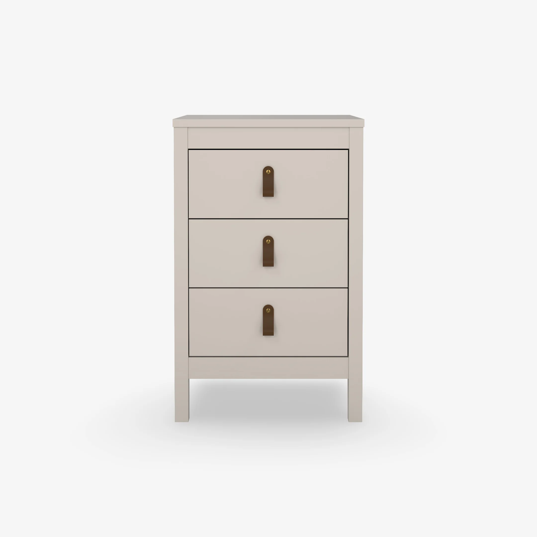 HALOK | שידת לילה 44/40 ס"מ, עם 3 מגירות
