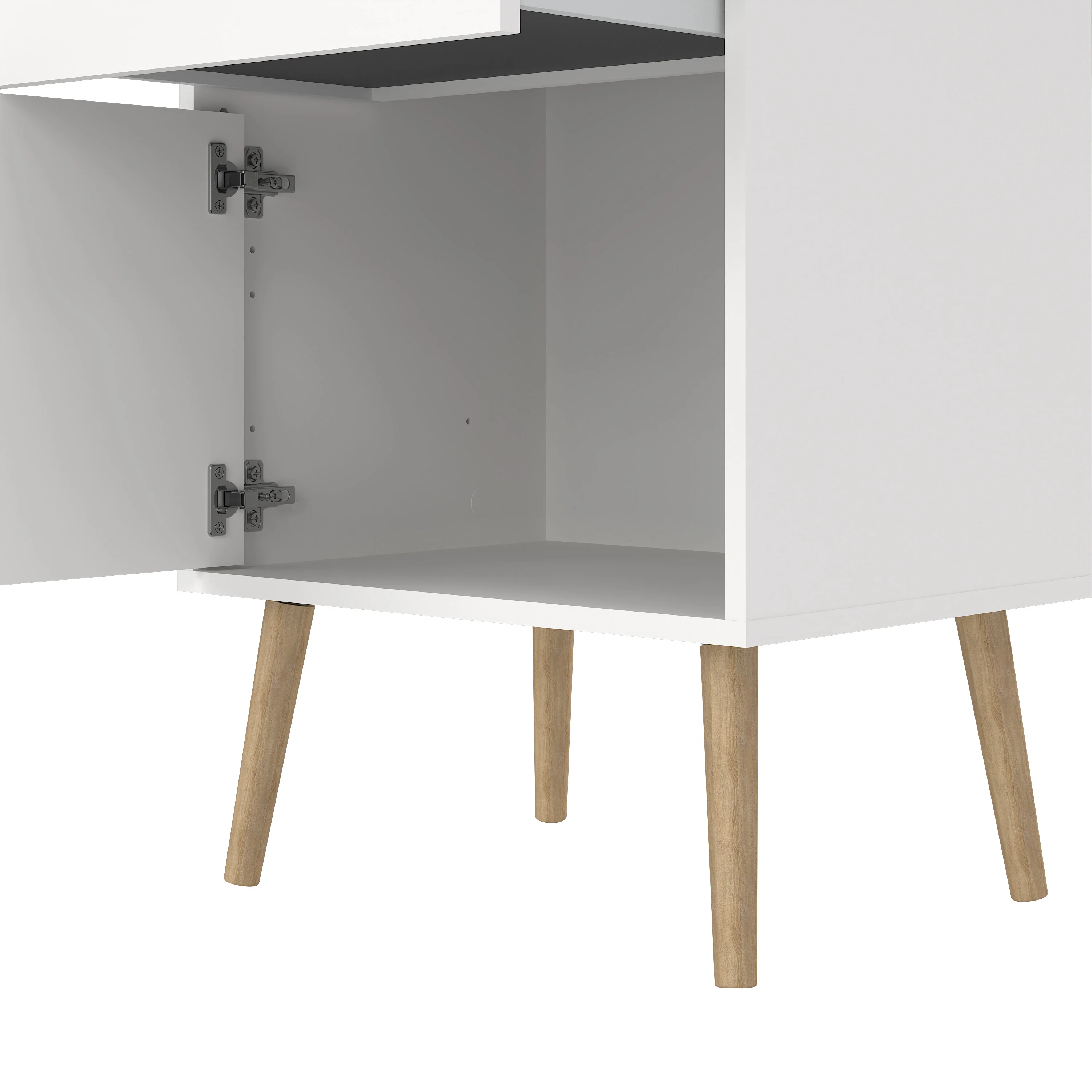 IDEA | שידת לילה 50/40 ס"מ, עם מגירה ודלת - Image 6