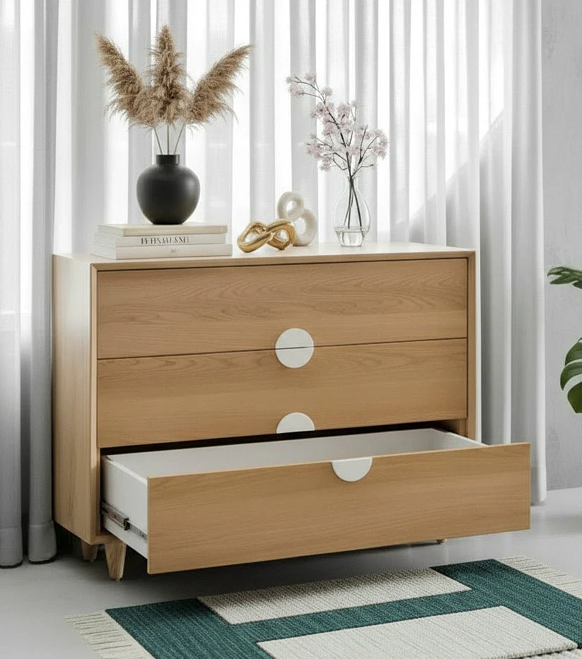 KOLTRUD | קומודה מעץ עם מגירות, 80 ס"מ - Image 6