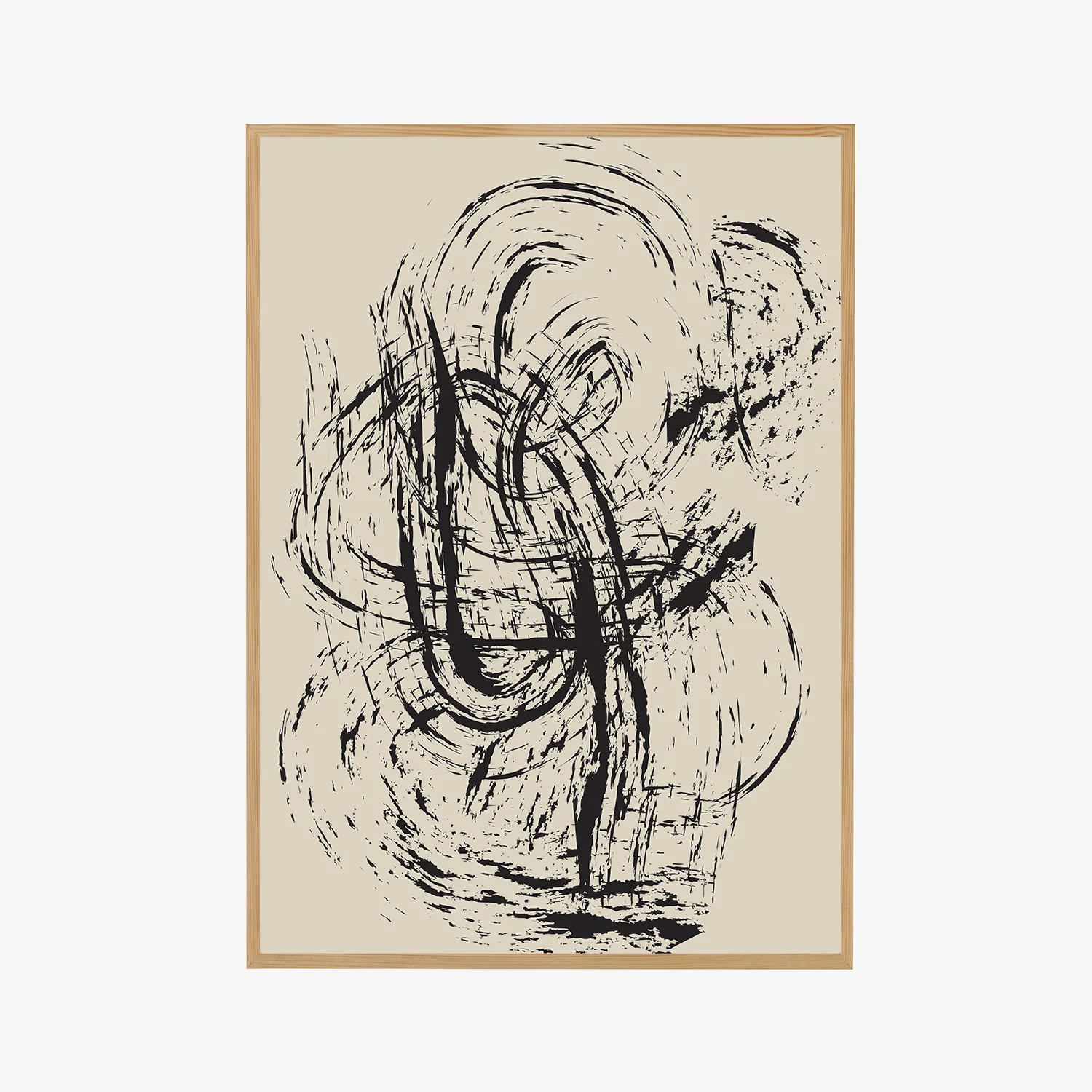 MESS | תמונה אבסטרקטית ממוסגרת - Image 5
