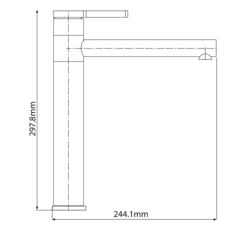 NINTEL | ברז גבוה לכיור מונח - Image 9