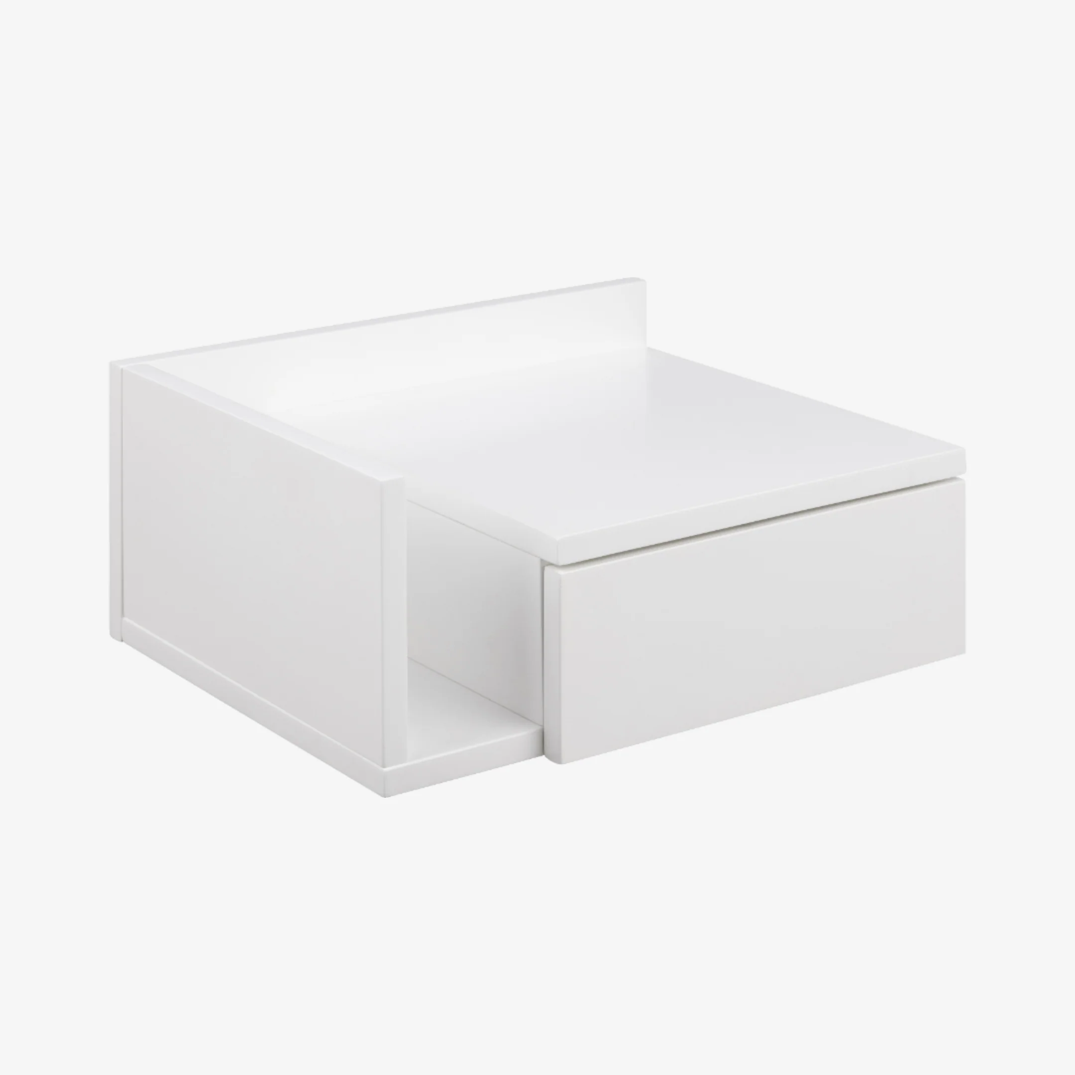 OURGEN | שידת לילה תלויה מעץ 40/32 ס"מ, עם מגירה - Image 5