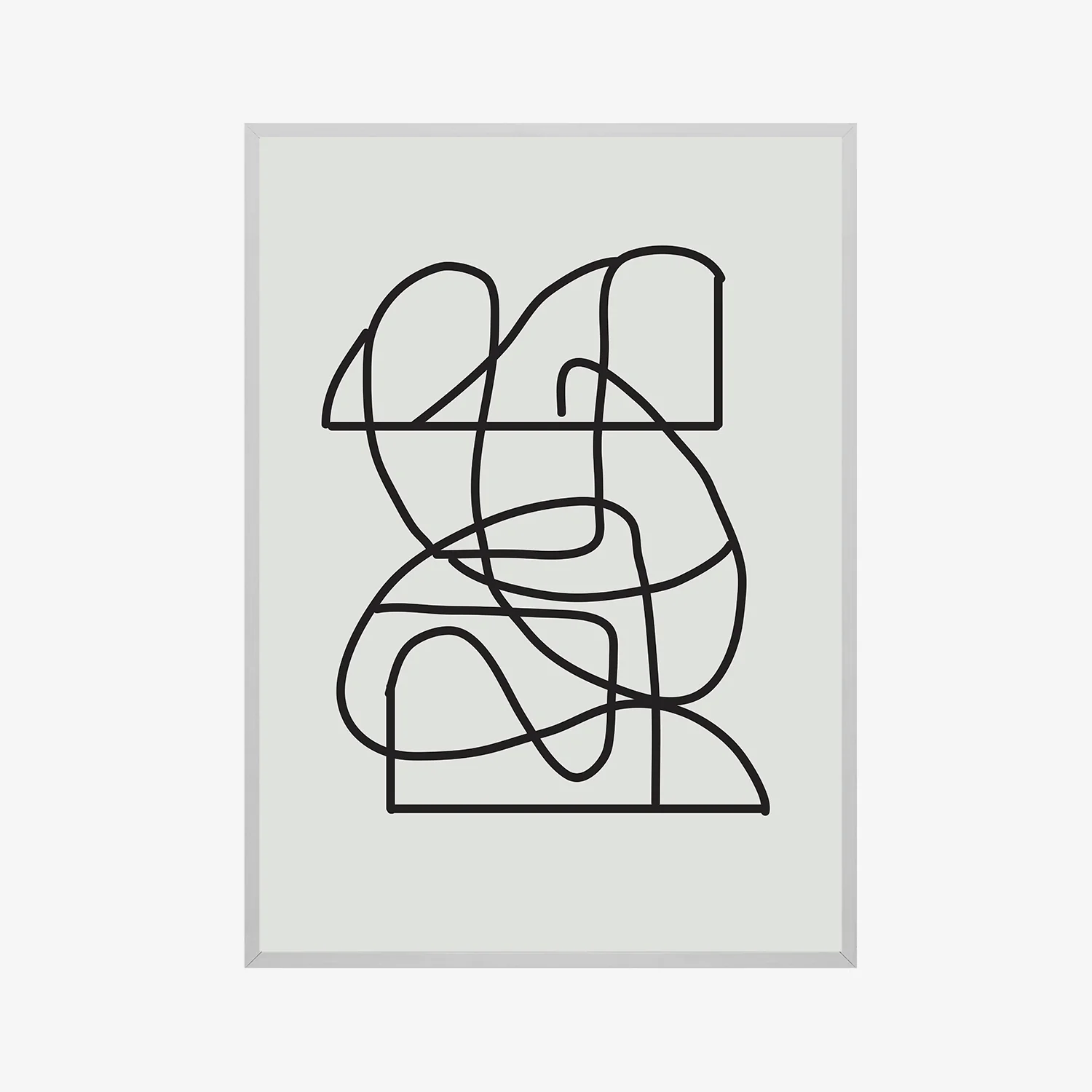 OUTLINE | פרינט דיגיטלי ממוסגר - Image 3