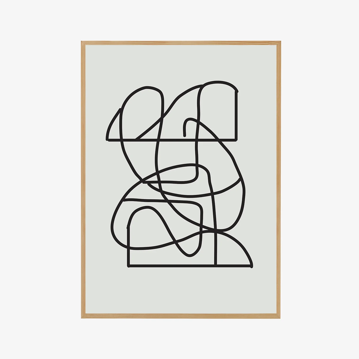 OUTLINE | פרינט דיגיטלי ממוסגר - Image 4