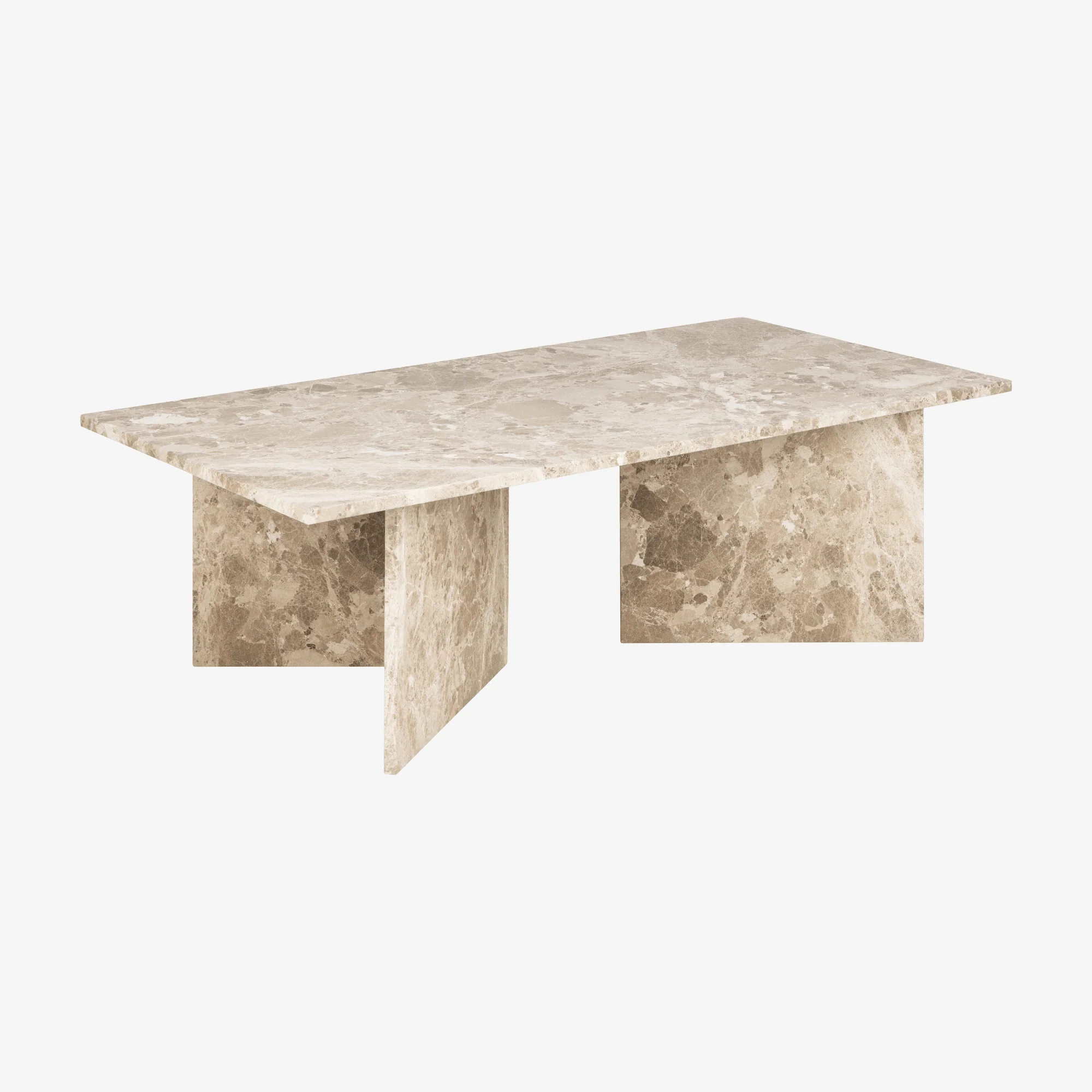 PLUDA | שולחן סלון מלבני משיש, 140/70 ס"מ - Image 3