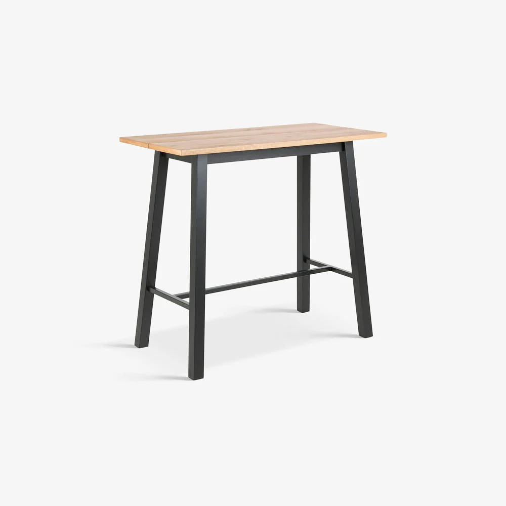 ROMBE | שולחן בר מלבני מעץ, גובה 105 ס"מ - Image 10
