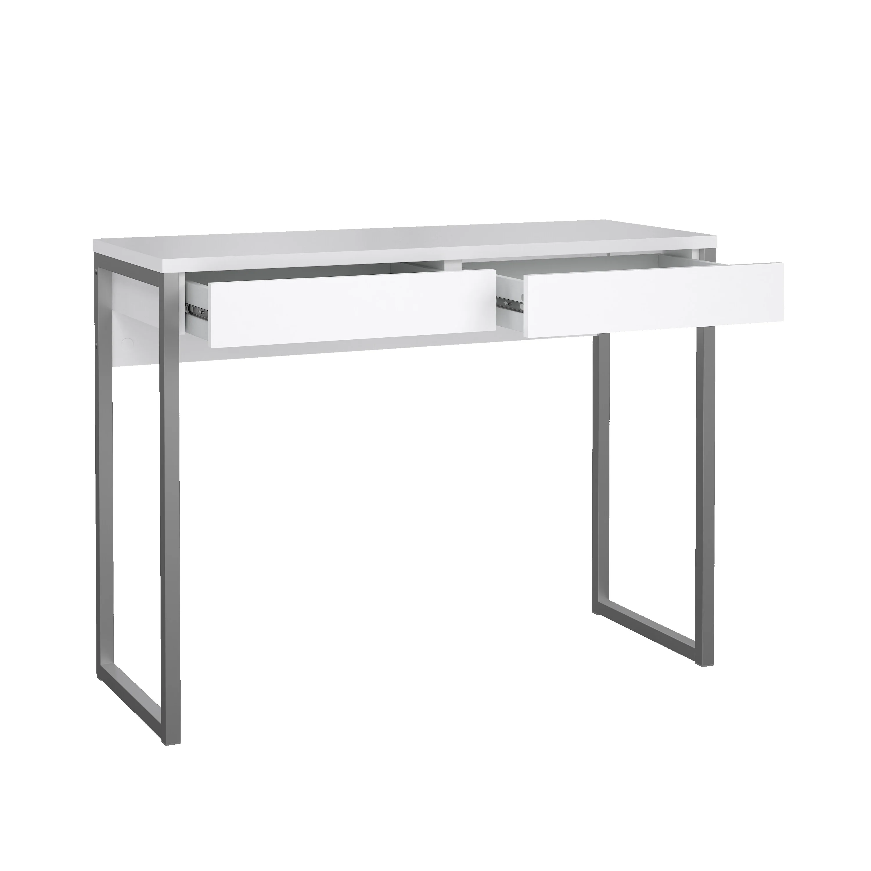 STIGNA | שולחן עבודה בשילוב מתכת עם 2 מגירות, 102 ס"מ - Image 4