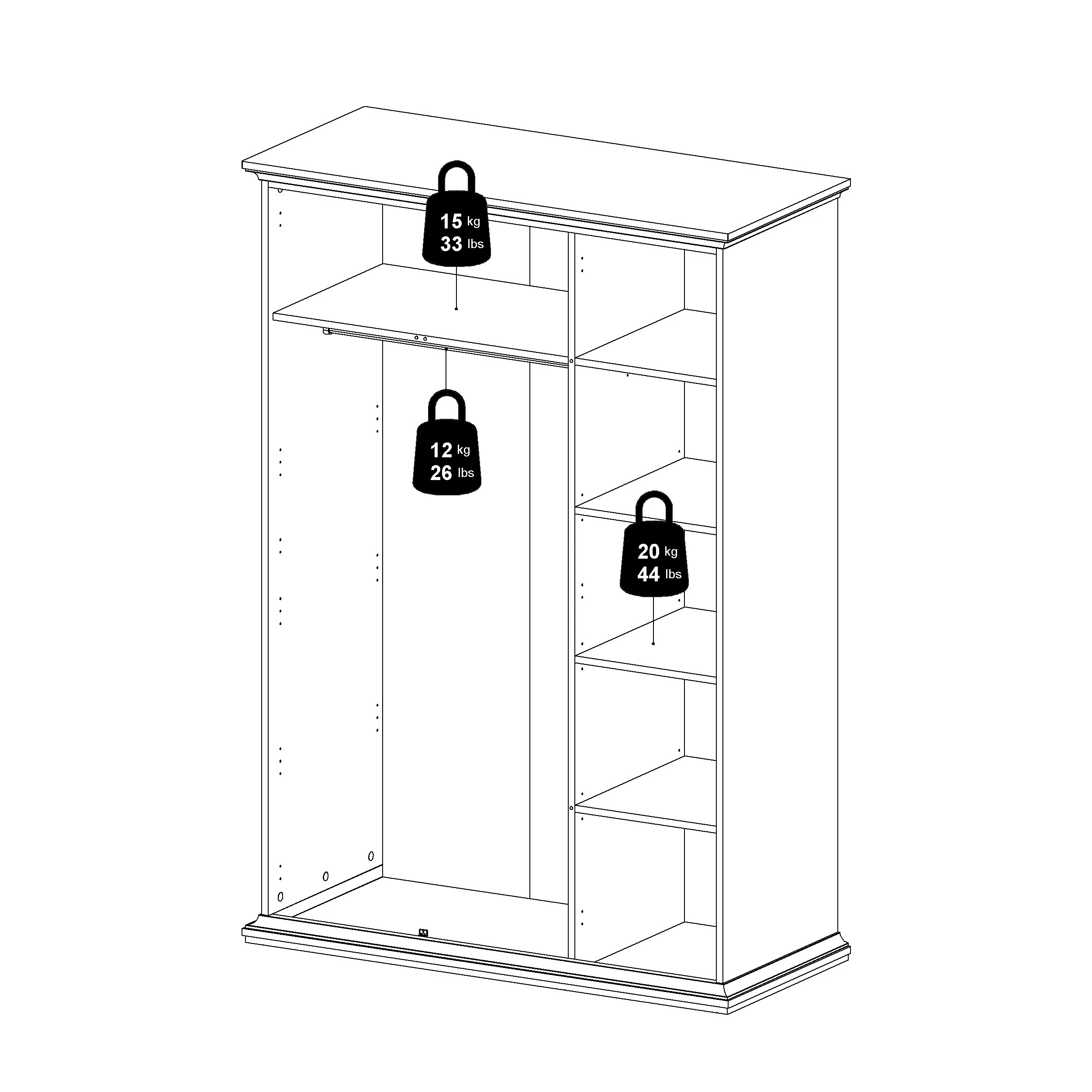 TULONI | ארון 3 דלתות פתיחה - Image 11
